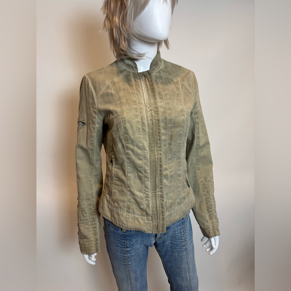 Promod Olive/Beige Utility Jacket
